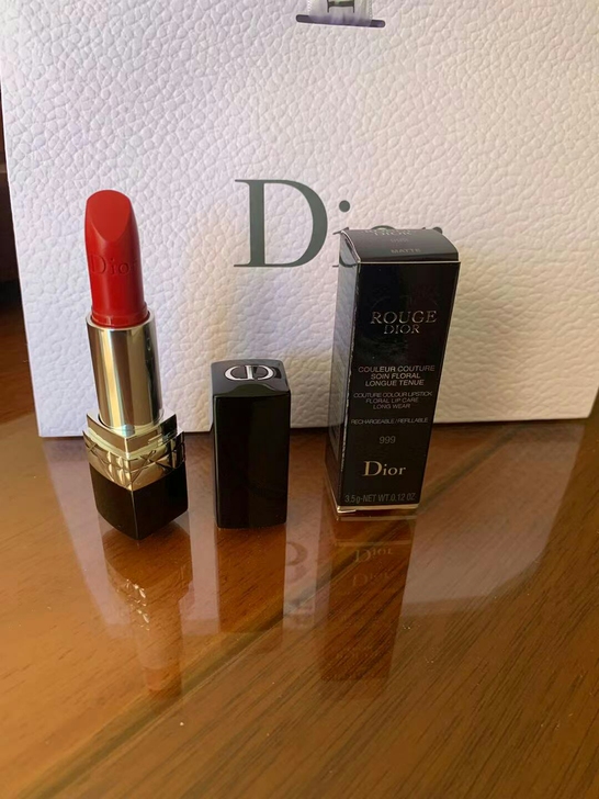 假一赔十低价转让全新Dior迪奥烈艳蓝金口...