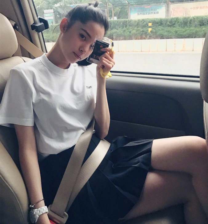 欧阳娜娜同款黑色百褶裙裤女夏季a字裙高腰半...