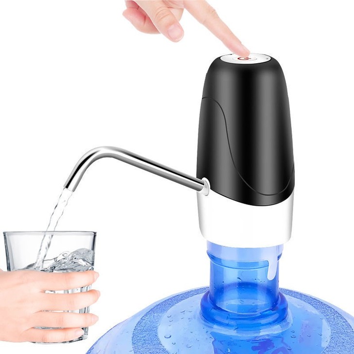 【抽水神器】桶装水抽水器充电饮水机水泵家用...