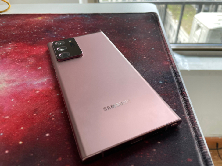三星note20ultra迷雾金 国行12...