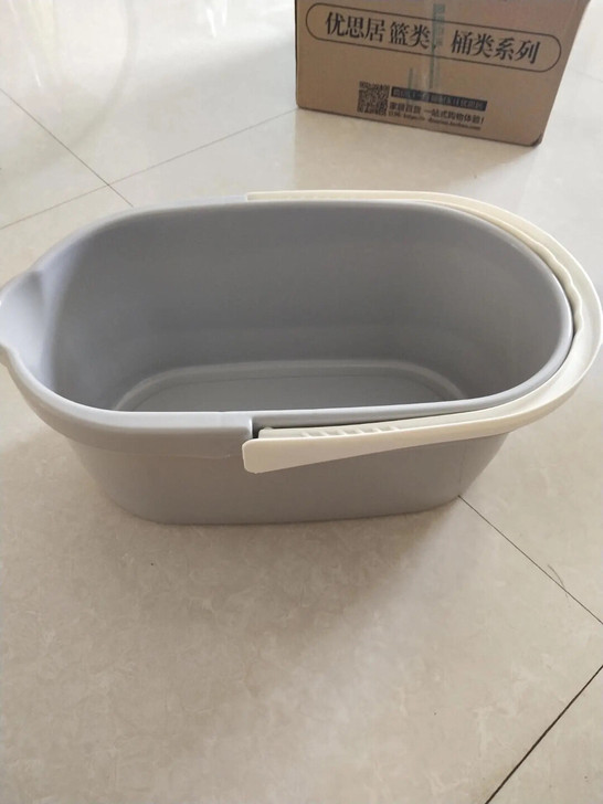 包邮拖把清洗桶加厚手提塑料桶平板拖把桶家用...