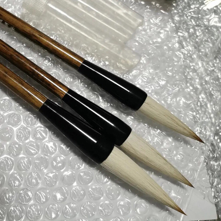 纯狼羊兼毫提斗 莲善湖笔 大中小19.9包邮