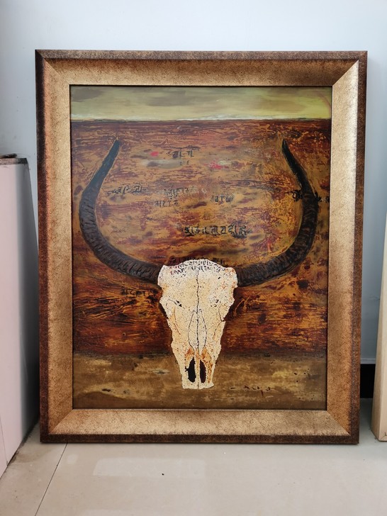油画,当代青年画家的作品,价格面议。。