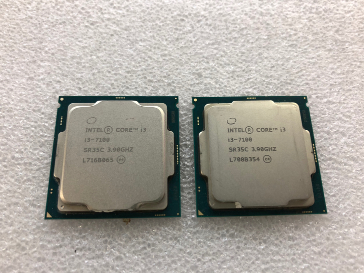 拆机i3 7100 CPU公司电脑拆机一共...