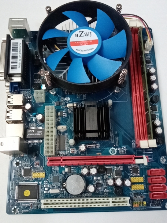 全新主板cpu套装,H55主板加i5cpu...