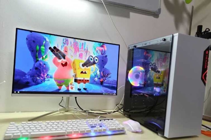 85万分I7级直播台式电脑主机组装机二手高...