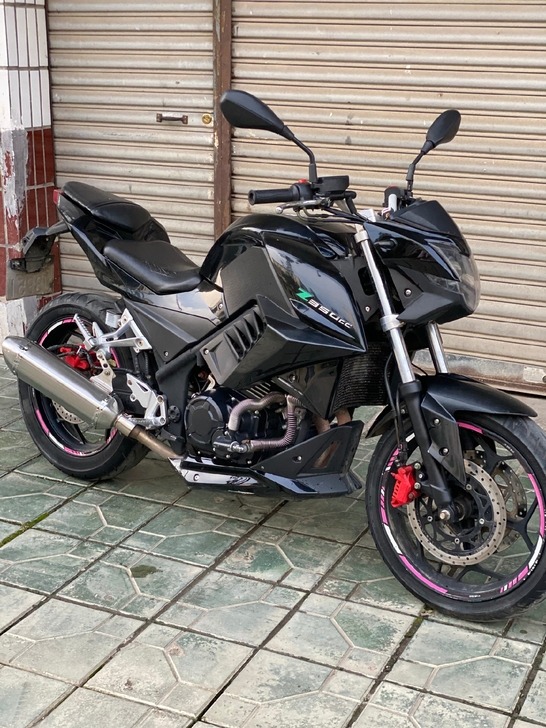 枭风双缸水冷350摩托车街车趴赛非地平线 ...