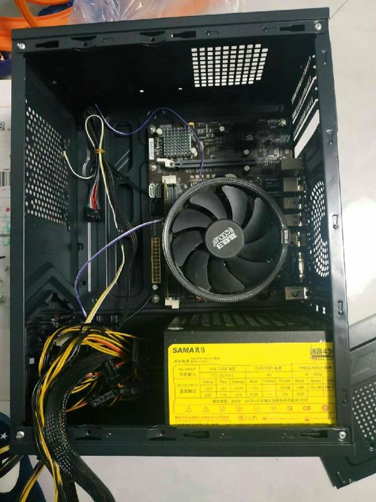 家用客厅台式电脑主机Intel g1840...