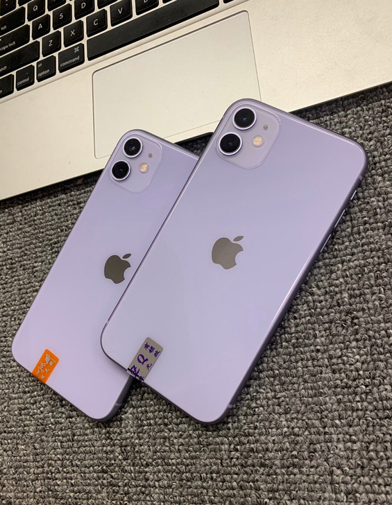 iPhone11紫色 苹果11纯原有面容 ...