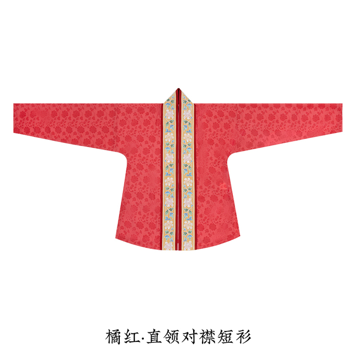 重回汉唐汉服女 华裳九州走秀款子衿重工刺绣...