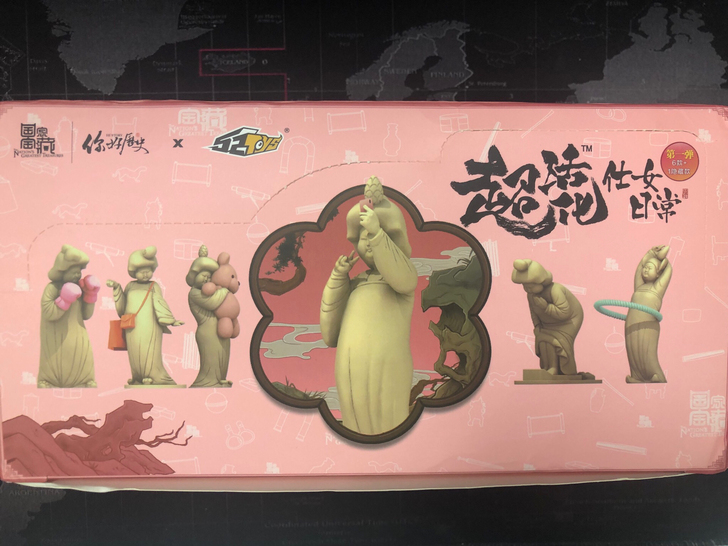 国家宝藏唐朝仕女盲盒52toys