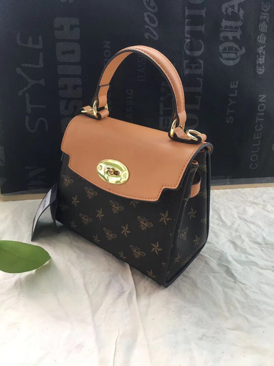 小蜜蜂老花包 女士手提包 简约斜跨包