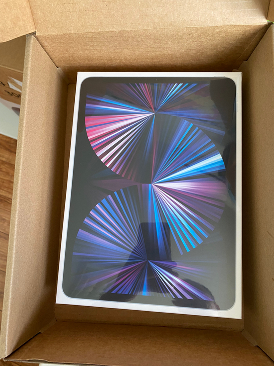 ipadpro2021 银色 全新未拆封 ...