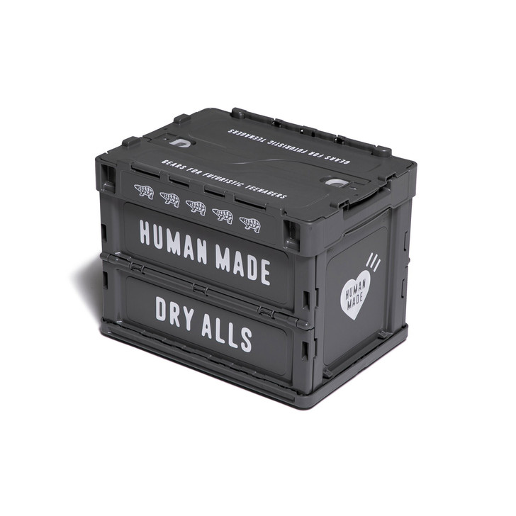 现货 HUMAN MADE 20L收纳箱折...