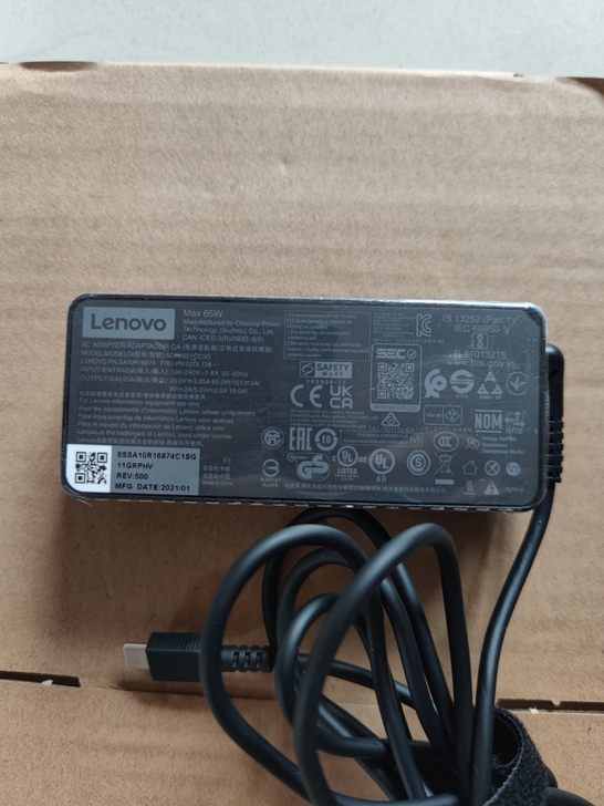 联想原装X270电源适配器T470 X28...