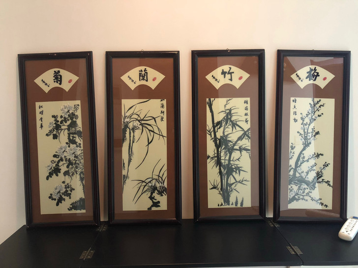 刺绣画
