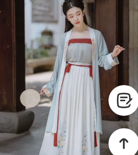 茗月萱原创汉服 他们家的芙蓉呐，穿了几次，...