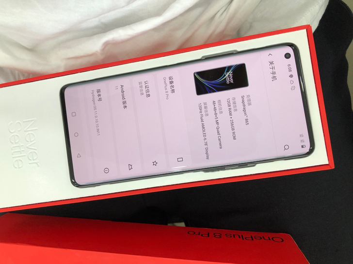 一加8pro 12+256g黑镜 98新 ...