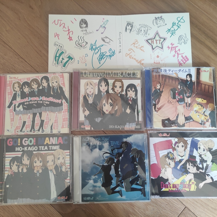 轻音少女 CD 50起 可自带价