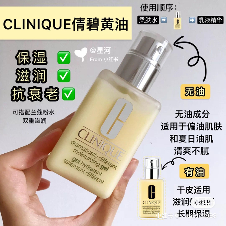 倩碧黄油，无油版。功能功效可以小红书，活着...