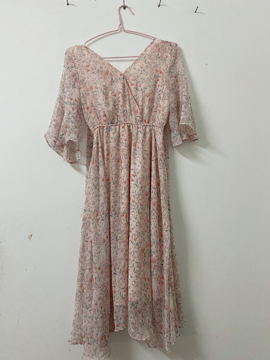 小碎花连衣裙