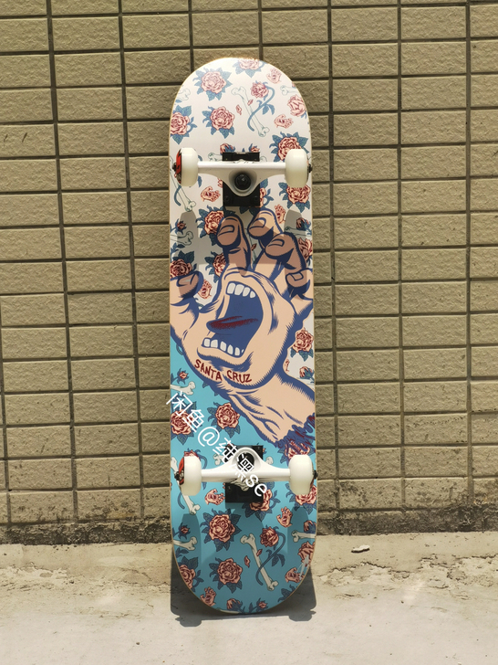 出专业滑板王一博同款高级配置极限动作四轮初...