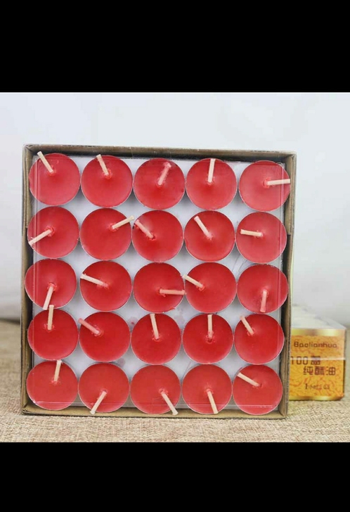 红,黄两种,三个小时铝壳。