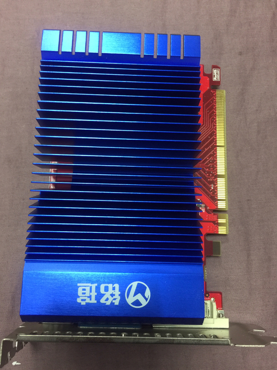 几乎全新铭瑄HD6450巨无霸 1G显卡，...