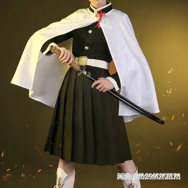 【直出】栗花落香奈乎cos大全套鬼灭之刃c...