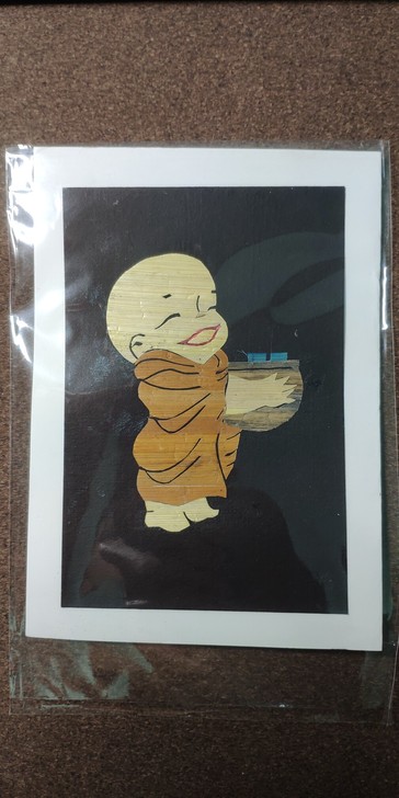 缅甸竹编工艺画#18##amp;times...