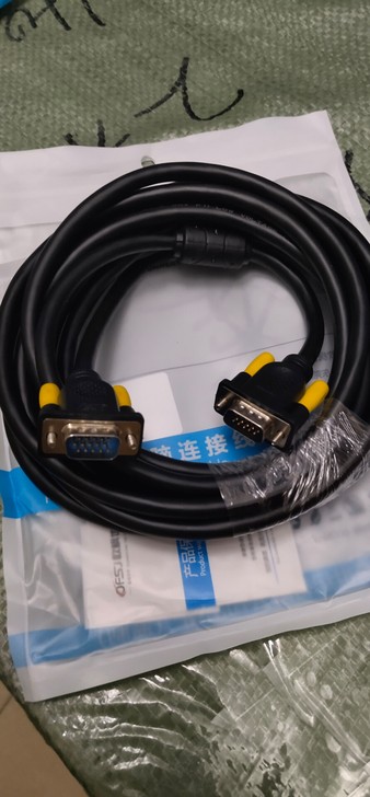 纯铜3+9标准vga投影机视频线 监控连接...