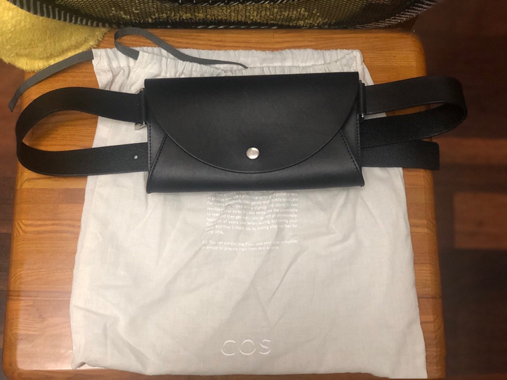 [正品] COS 腰包 男士腰包 斜挎包 ...