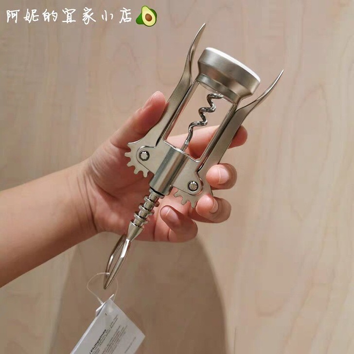 包邮宜家国内代购 红酒啤九两用起瓶器 多...
