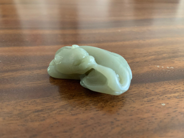 明清老玉和田,貔貅。支持检测!