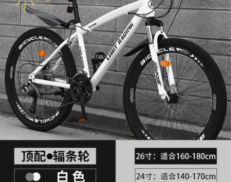 山地自行车，有减震，有变速，轻便公路单车。...