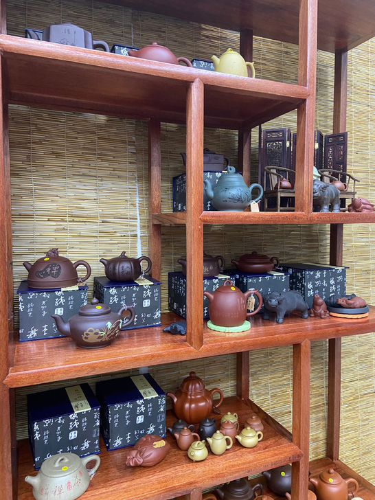 茶楼转让，捡漏红木茶桌茶台，博古架书柜，特...
