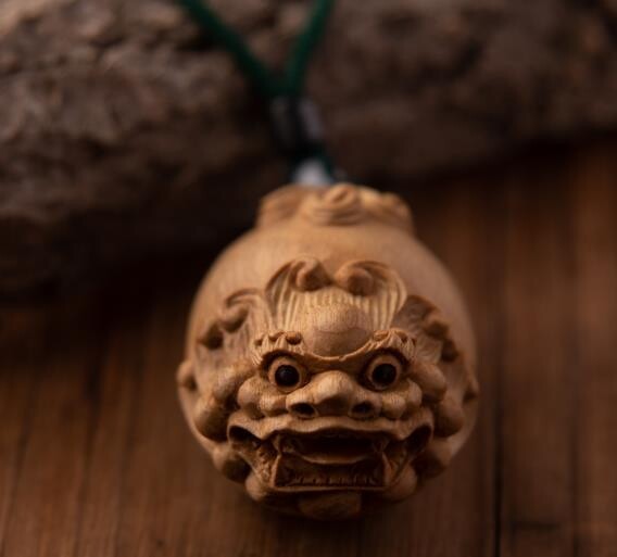 金丝楠木 全新 全新 全新 貔貅手把件 ...