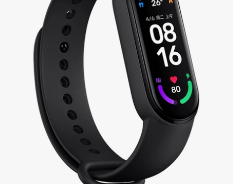 小米手环6NFC版智能血氧心率监测蓝… 送...
