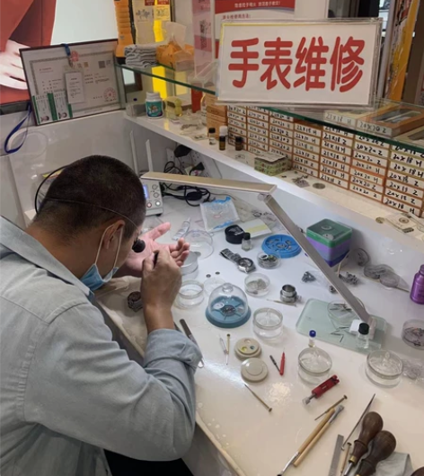 天梭浪琴美度欧米茄手表维修卡西欧店铺保养服...