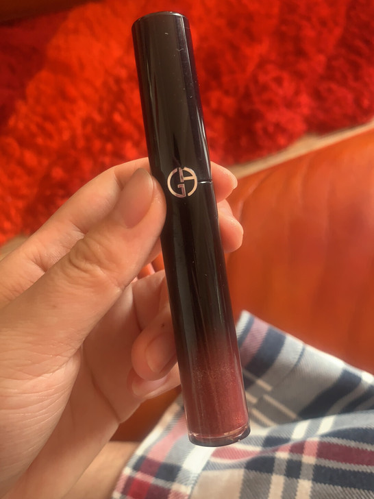 阿玛尼黑管503，出闲置，暗夜梅子色猪肝色...