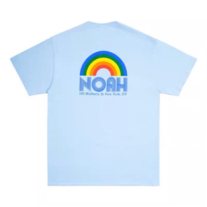 noah nyc core彩虹美t恤