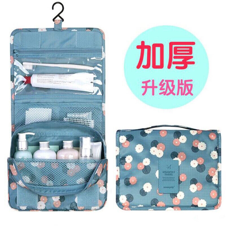 大容量男女旅游旅行防水洗漱包化妆包挂勾户外...