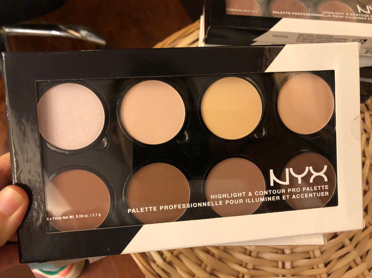 NYX修容盘 大地色彩妆