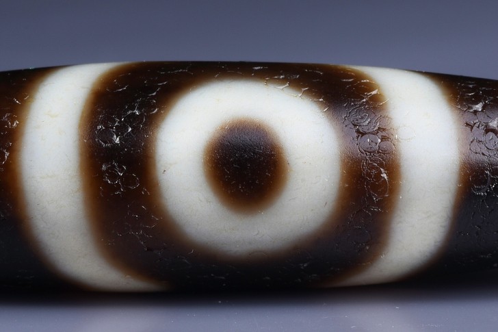 至纯!天珠 至纯天珠 措丝天珠 黑白...