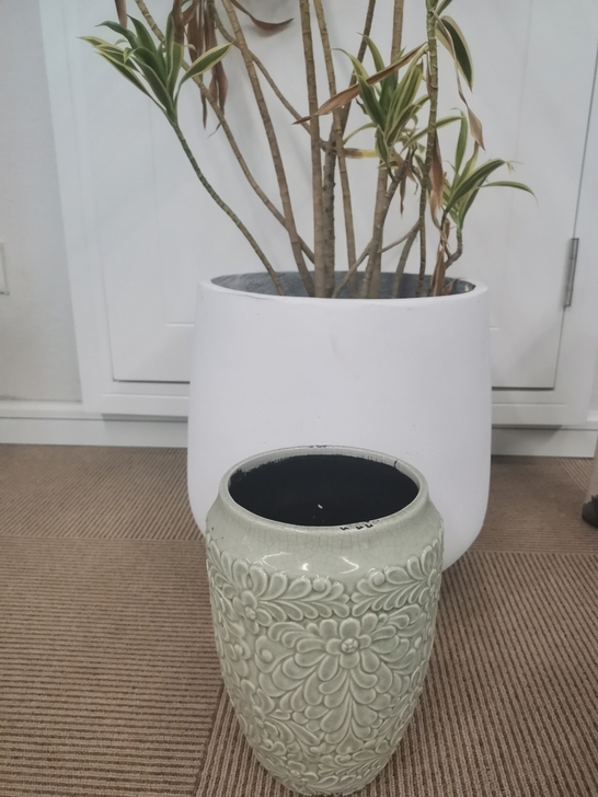 美式浮雕图案复古做旧花瓶，插花装饰极品搭配！
