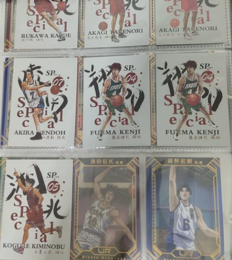 灌篮高手卡牌,SP全新正版,所有卡如图所示...