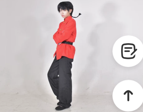 乱马1/2 cos服L码 男乱女乱都有假发...