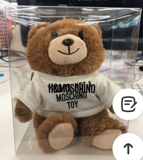 HOSCHINOxHM合作款手机壳熊玩偶i...