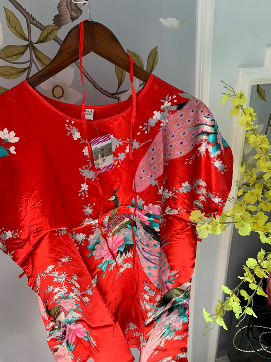 丝绸睡衣家居服全新超低转让 邮费自理