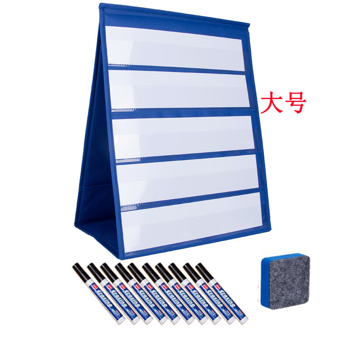 全新大号桌面卡片教学展示架 学拼音三角台 ...